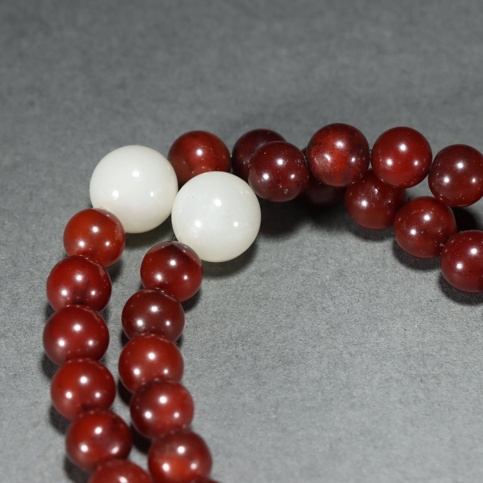 Qing Dynasty Beeswax Buddha Beads - 2