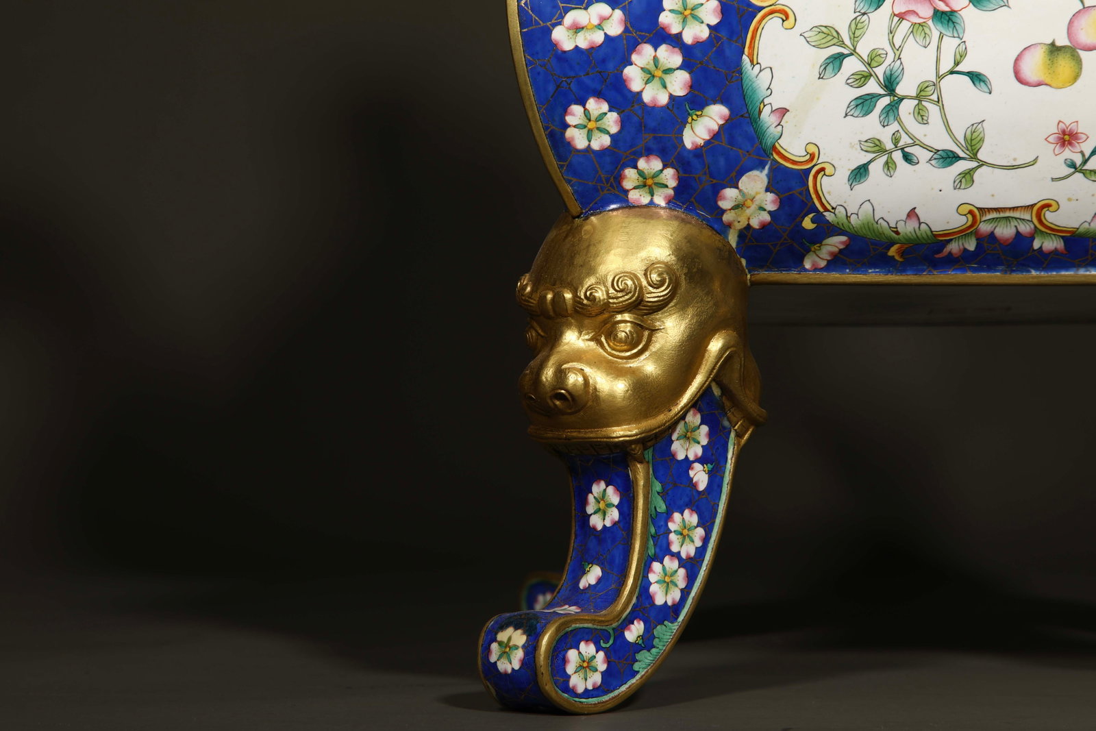 Qing Dynasty Painted Enamel Five Offerings - 11