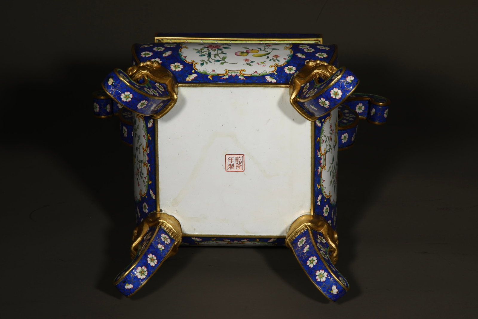 Qing Dynasty Painted Enamel Five Offerings - 13