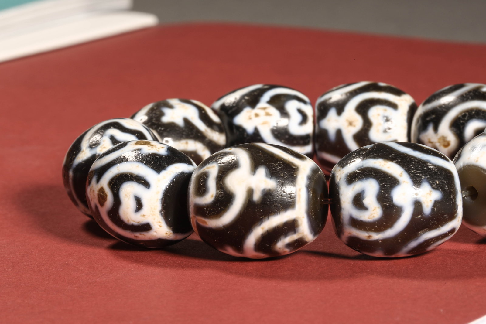 Ming Dynasty Daluo Aquarius Dzi Beads - 8
