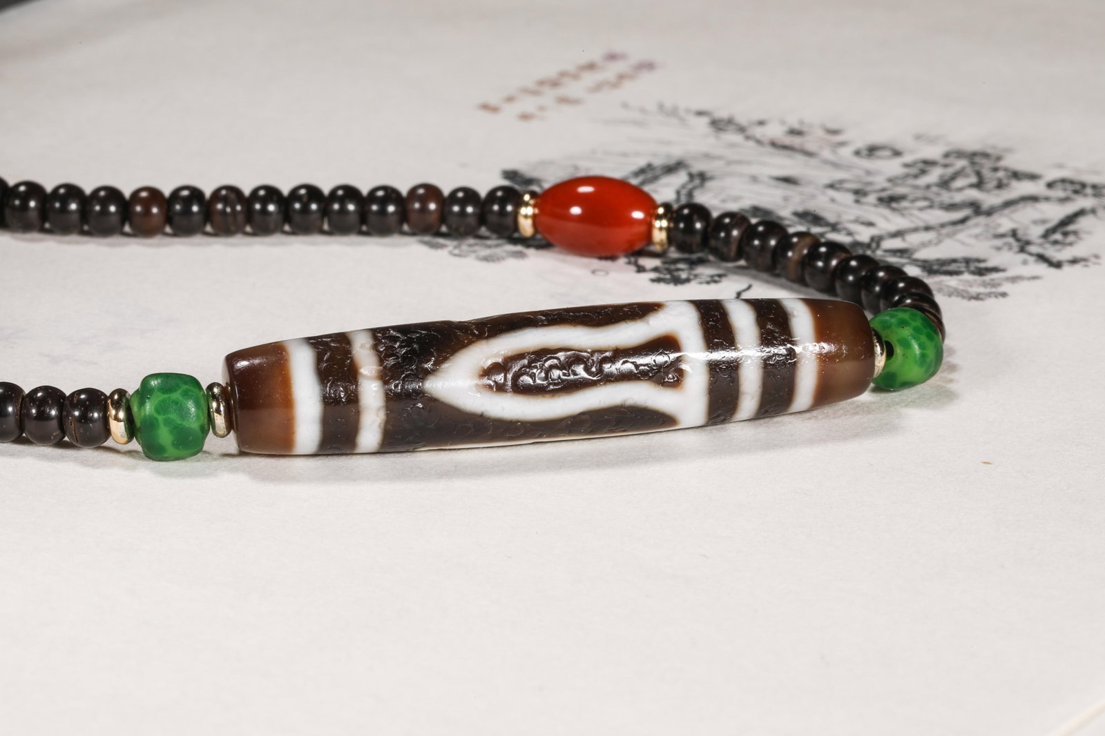 Tang Dynasty One-Sight Dzi Beads - 4