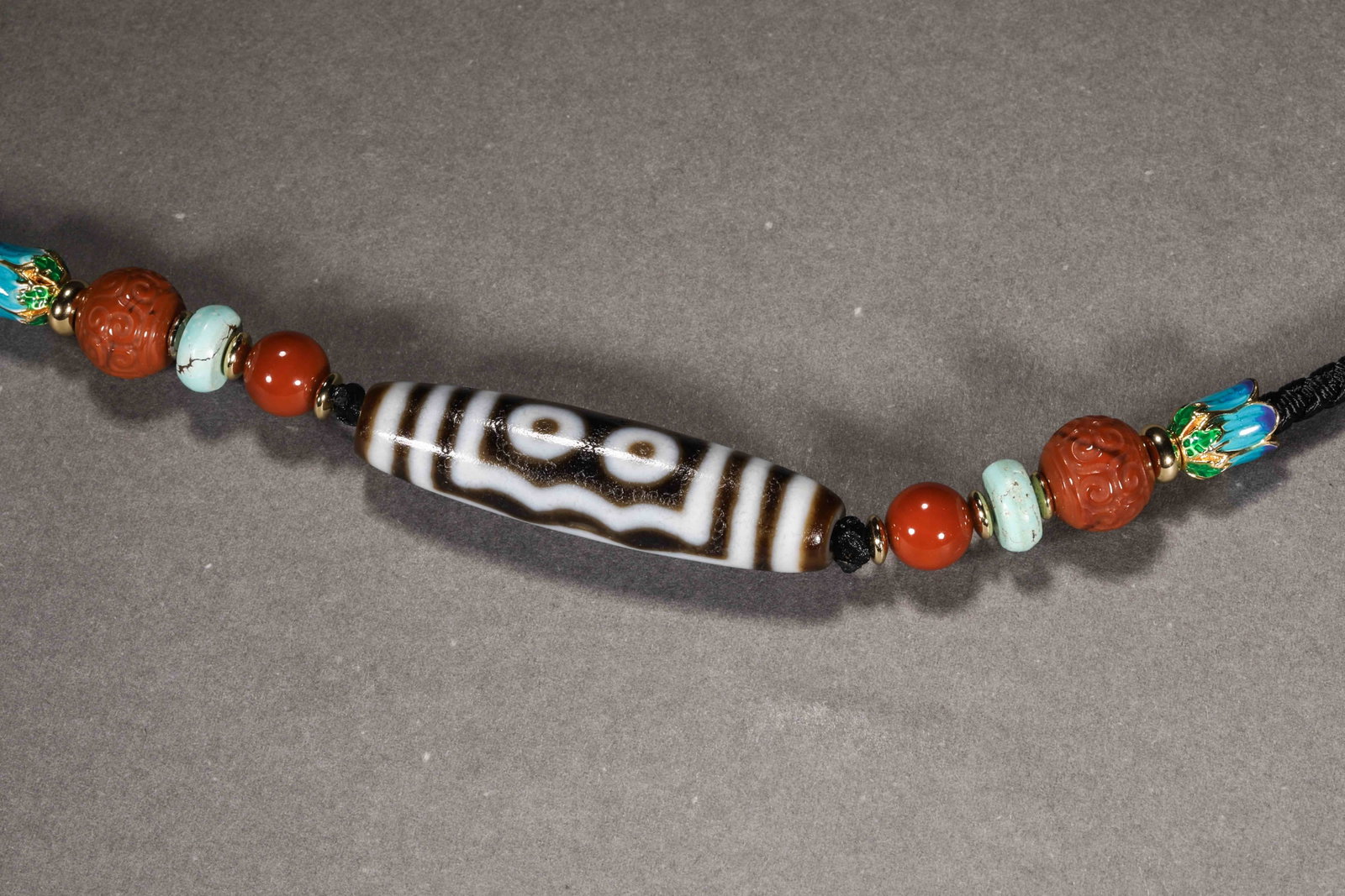 Ming Dynasty Five Eyes Dzi Beads - 2