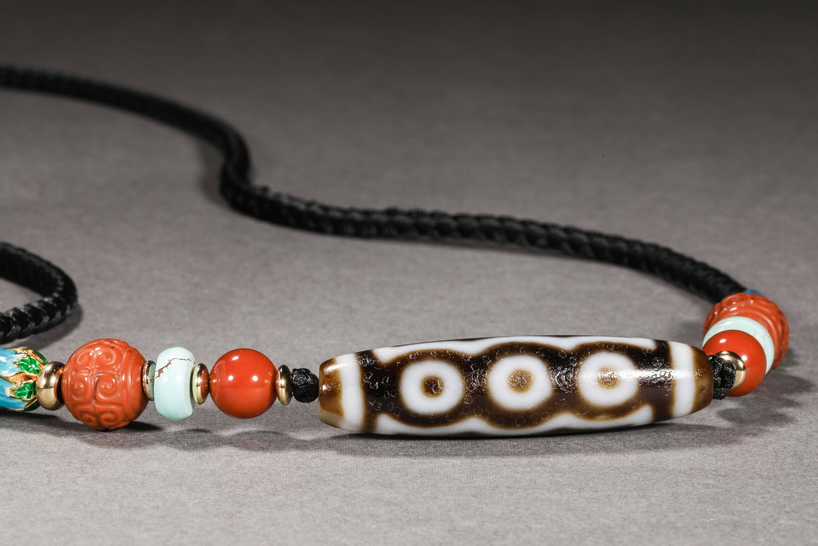 Ming Dynasty Five Eyes Dzi Beads - 4