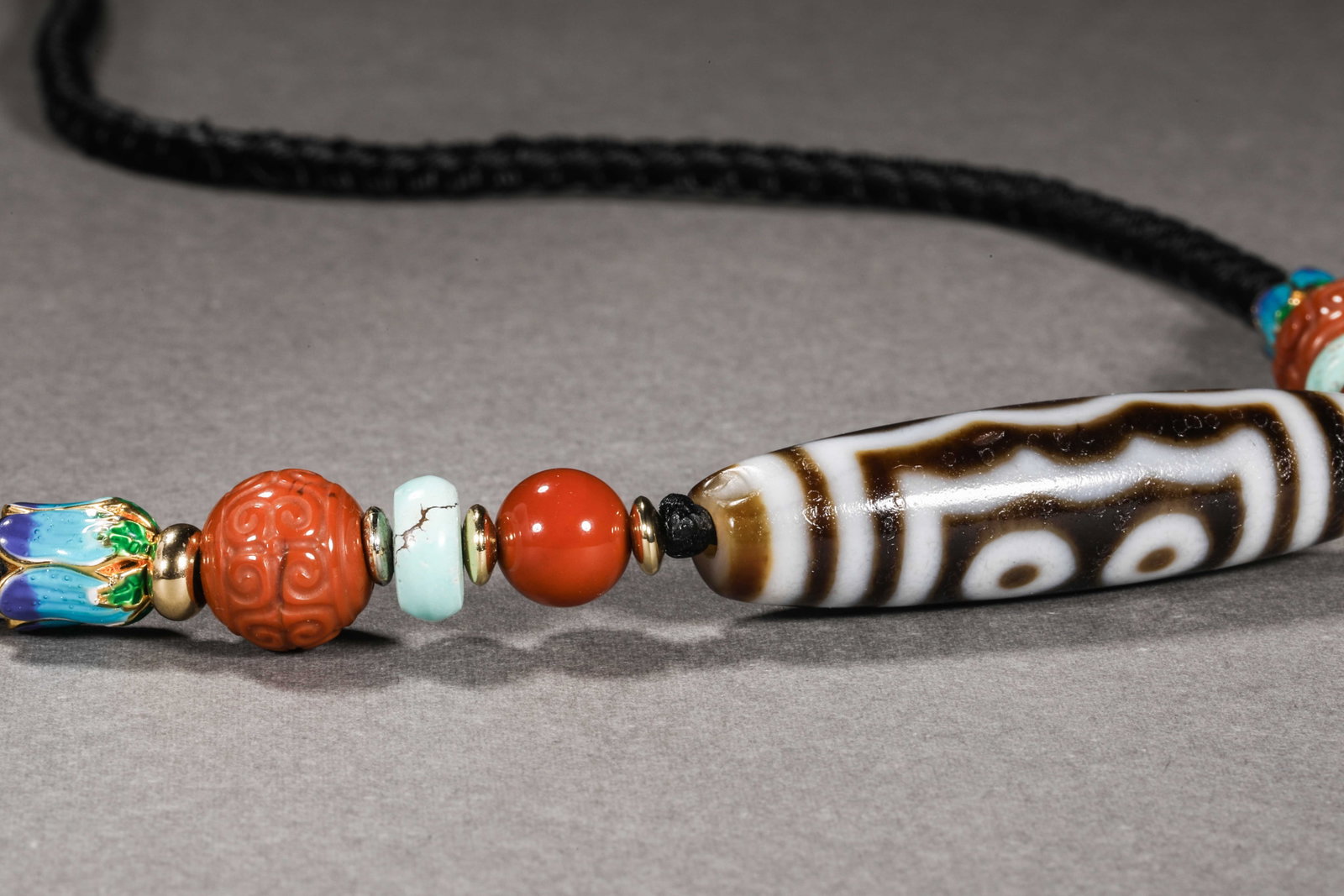 Ming Dynasty Five Eyes Dzi Beads - 7