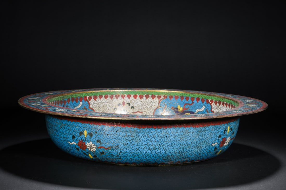 Ming Dynasty cloisonné flowerpot - 10