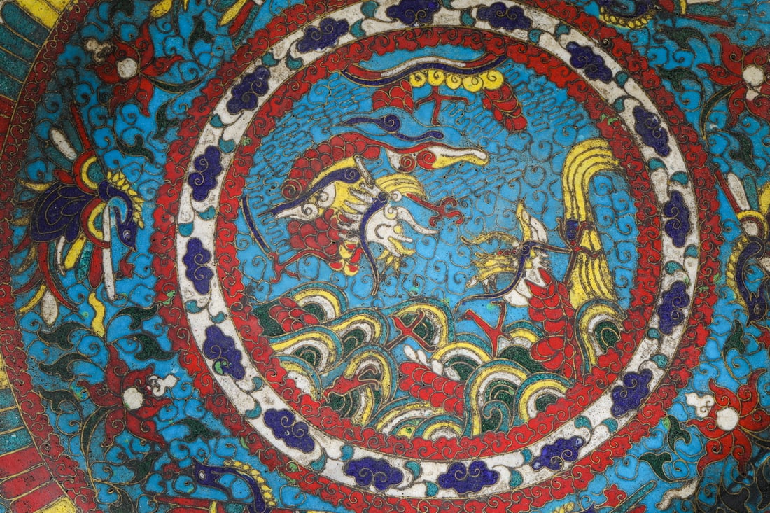 Ming Dynasty cloisonné flowerpot - 3