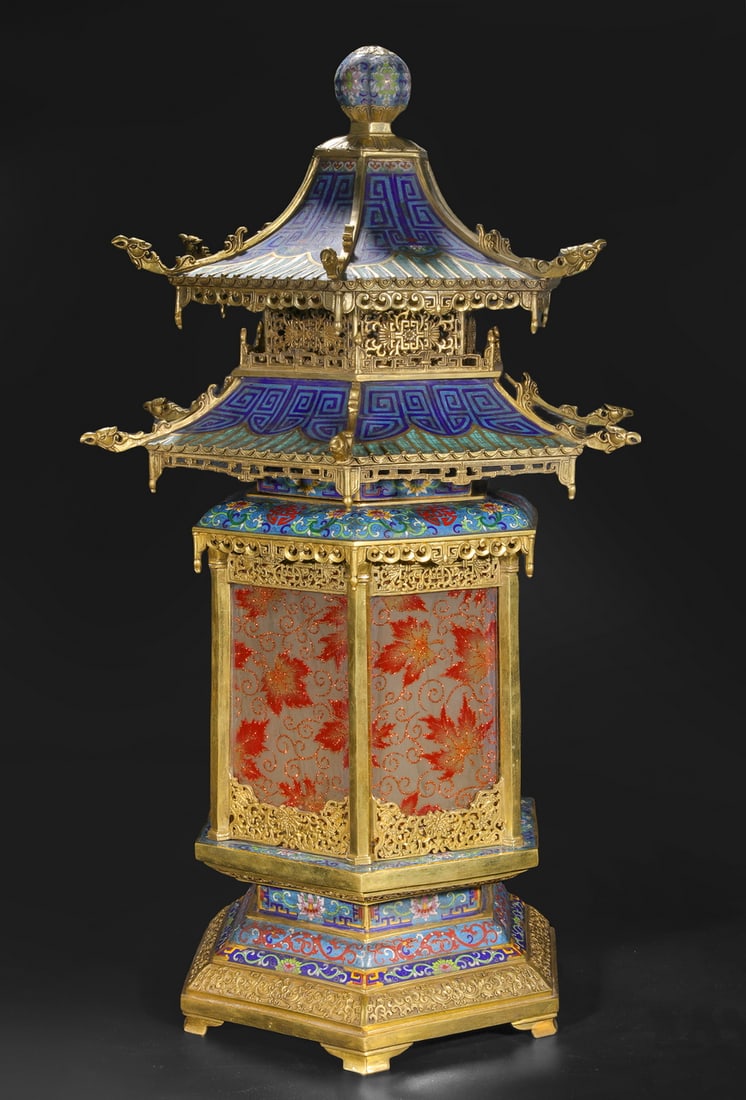 Ming Dynasty cloisonne palace lantern - 11
