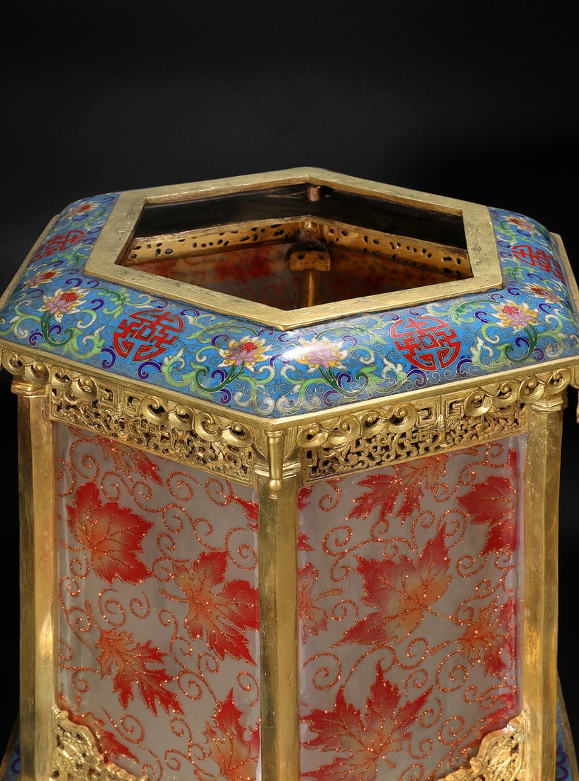 Ming Dynasty cloisonne palace lantern - 14