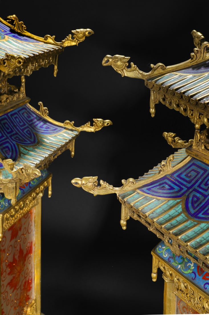 Ming Dynasty cloisonne palace lantern - 16