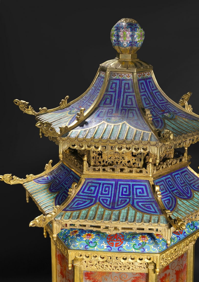 Ming Dynasty cloisonne palace lantern - 3