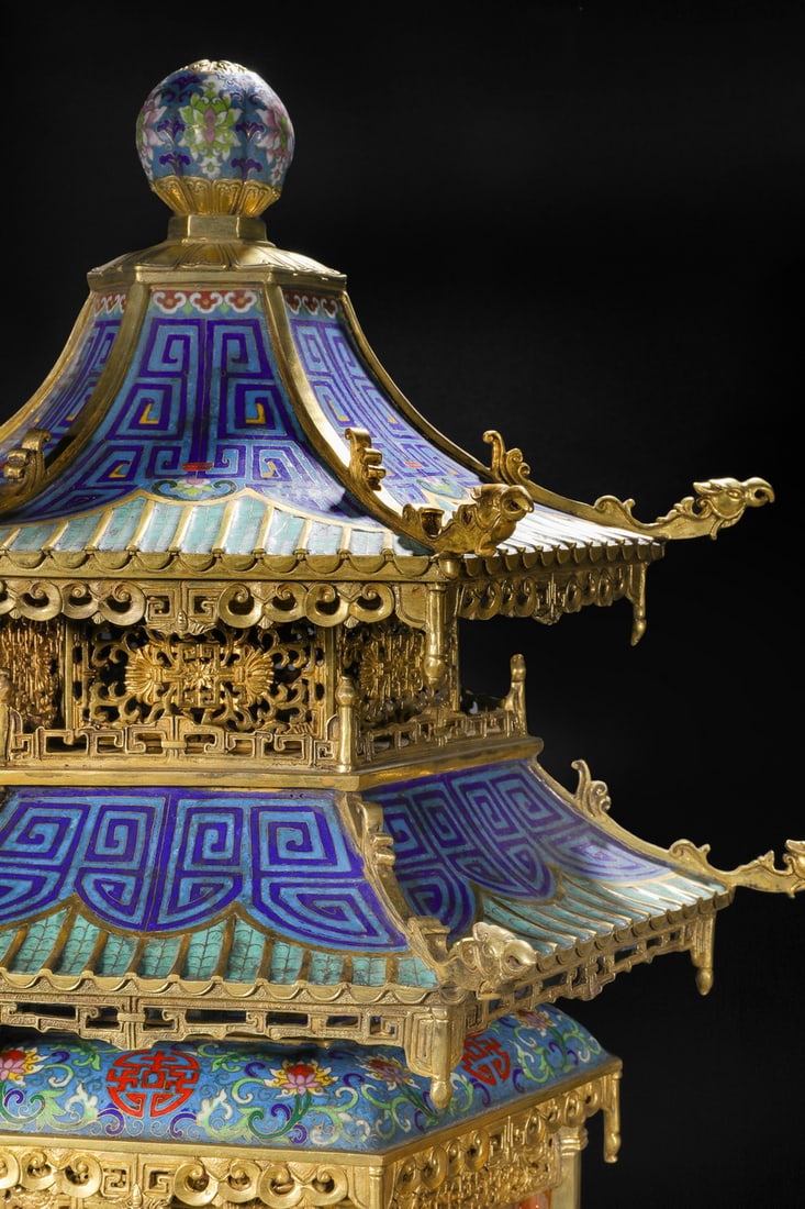 Ming Dynasty cloisonne palace lantern - 6
