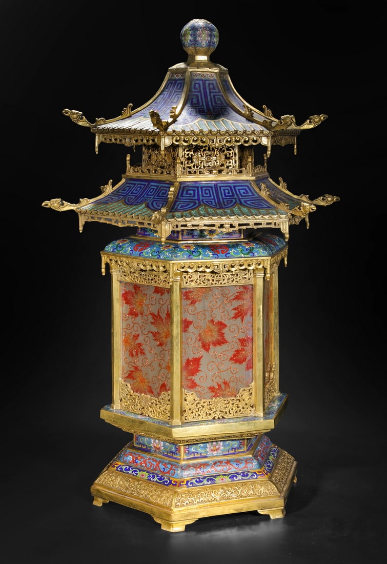 Ming Dynasty cloisonne palace lantern - 7