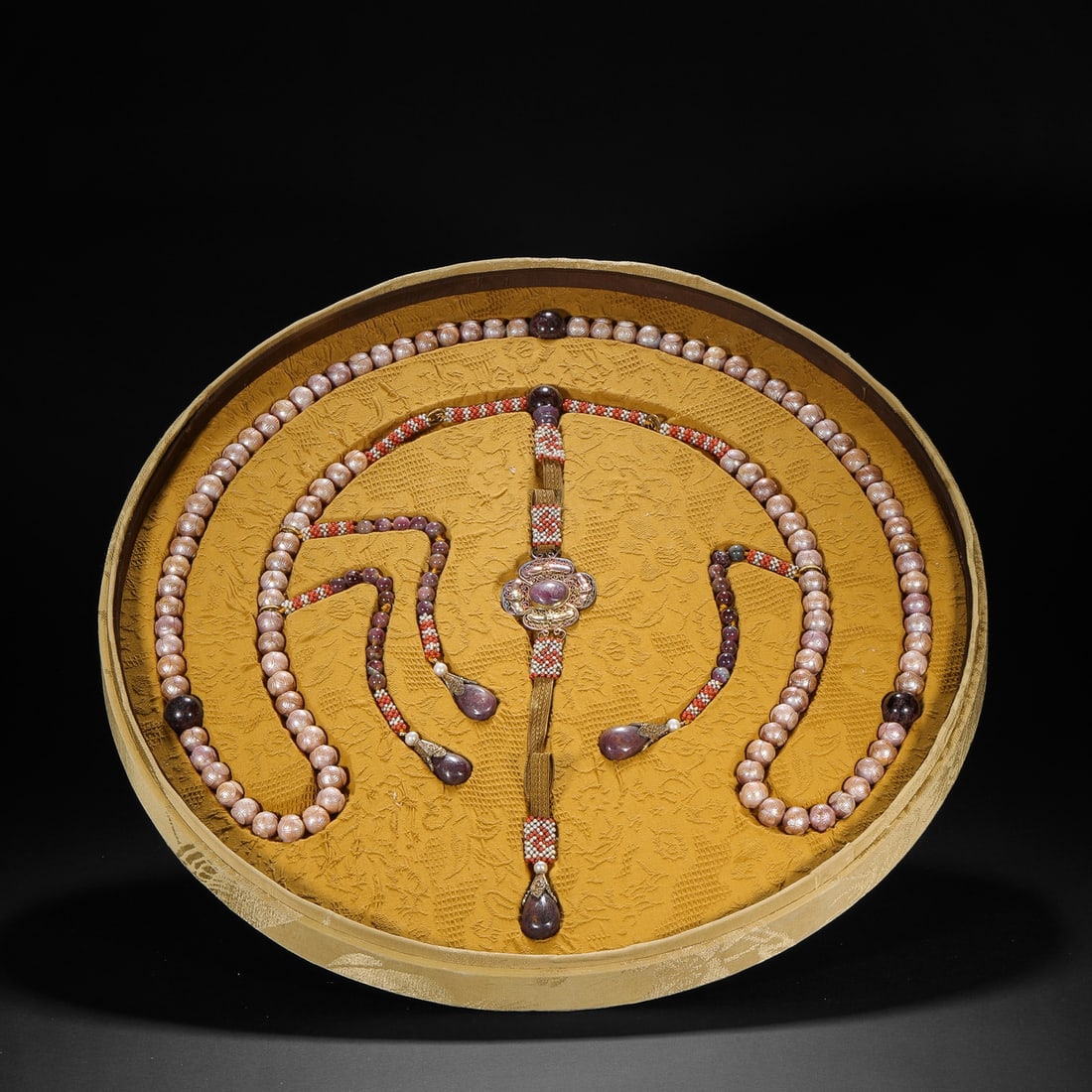 Qing Dynasty pearls: Qing Dynasty pearlsD1.3cm Weight383g