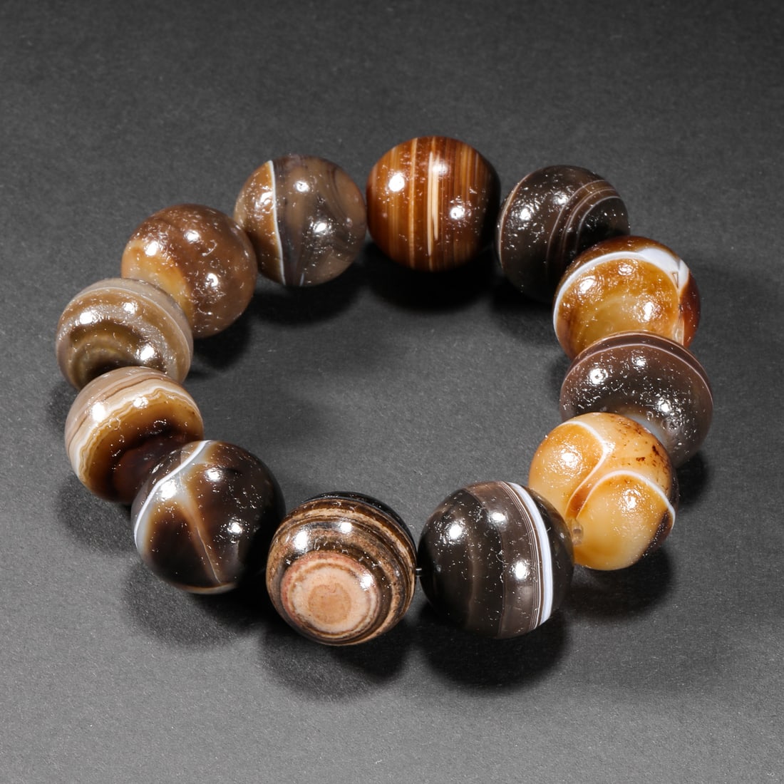 Ming Dynasty agate bracelet - 2