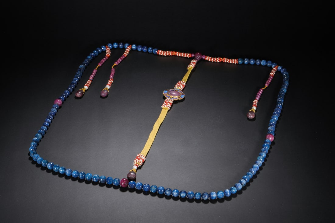 Qing Dynasty lapis lazuli beads - 3