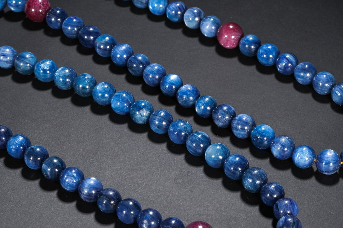 Qing Dynasty lapis lazuli beads - 7