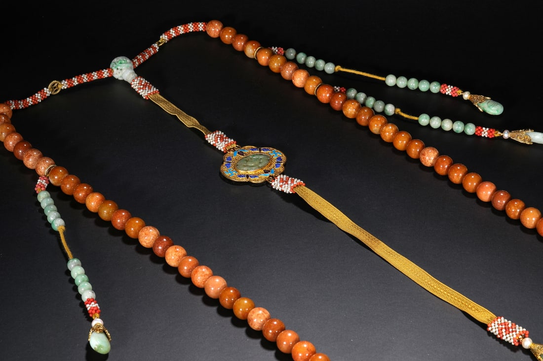 Qing Dynasty beeswax beads - 3