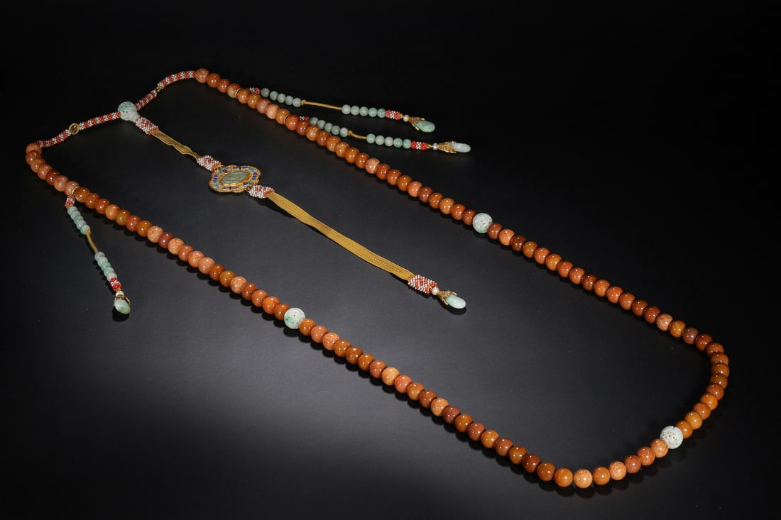 Qing Dynasty beeswax beads - 5