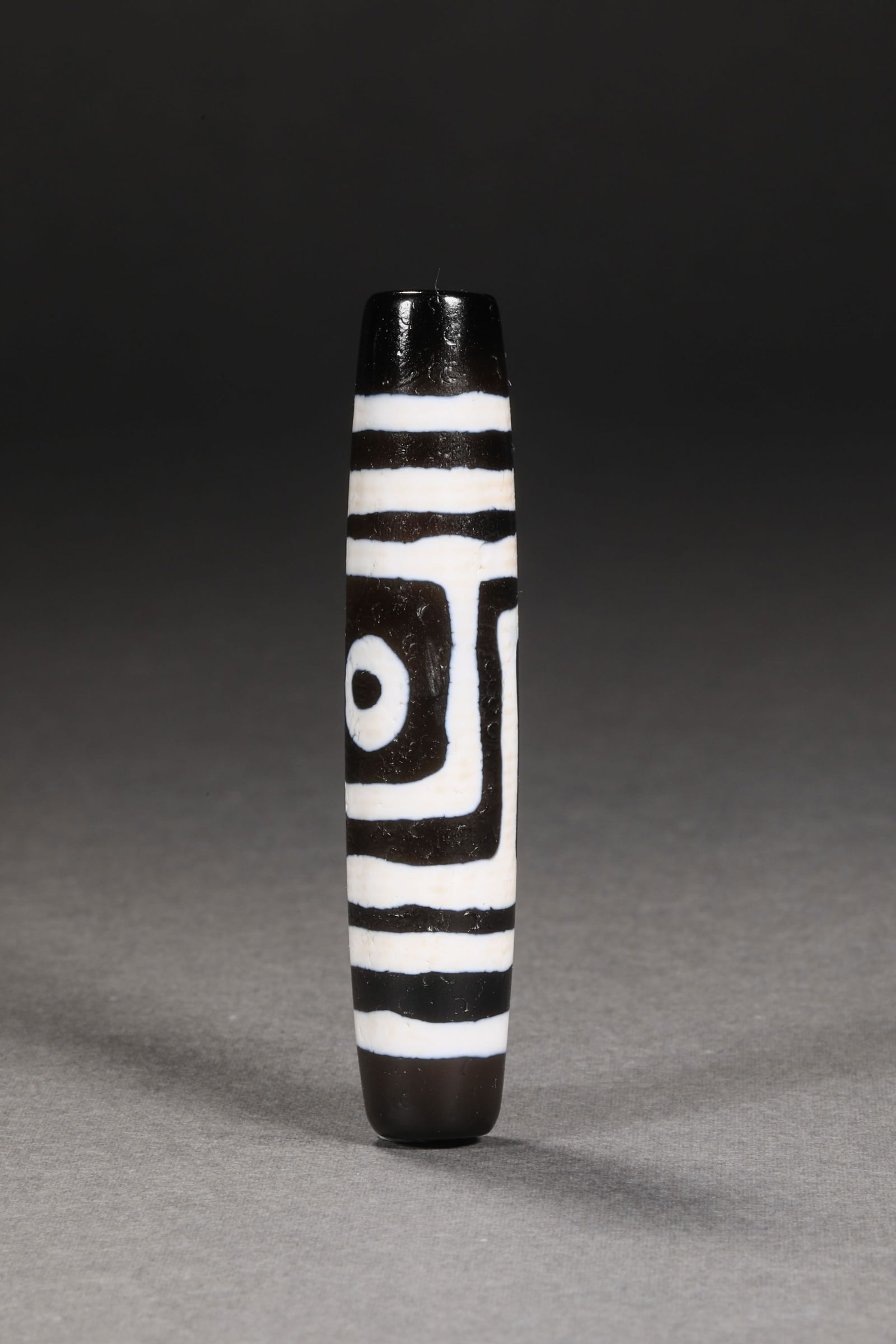 Ming Dynasty two-eyed dzi beads - 5