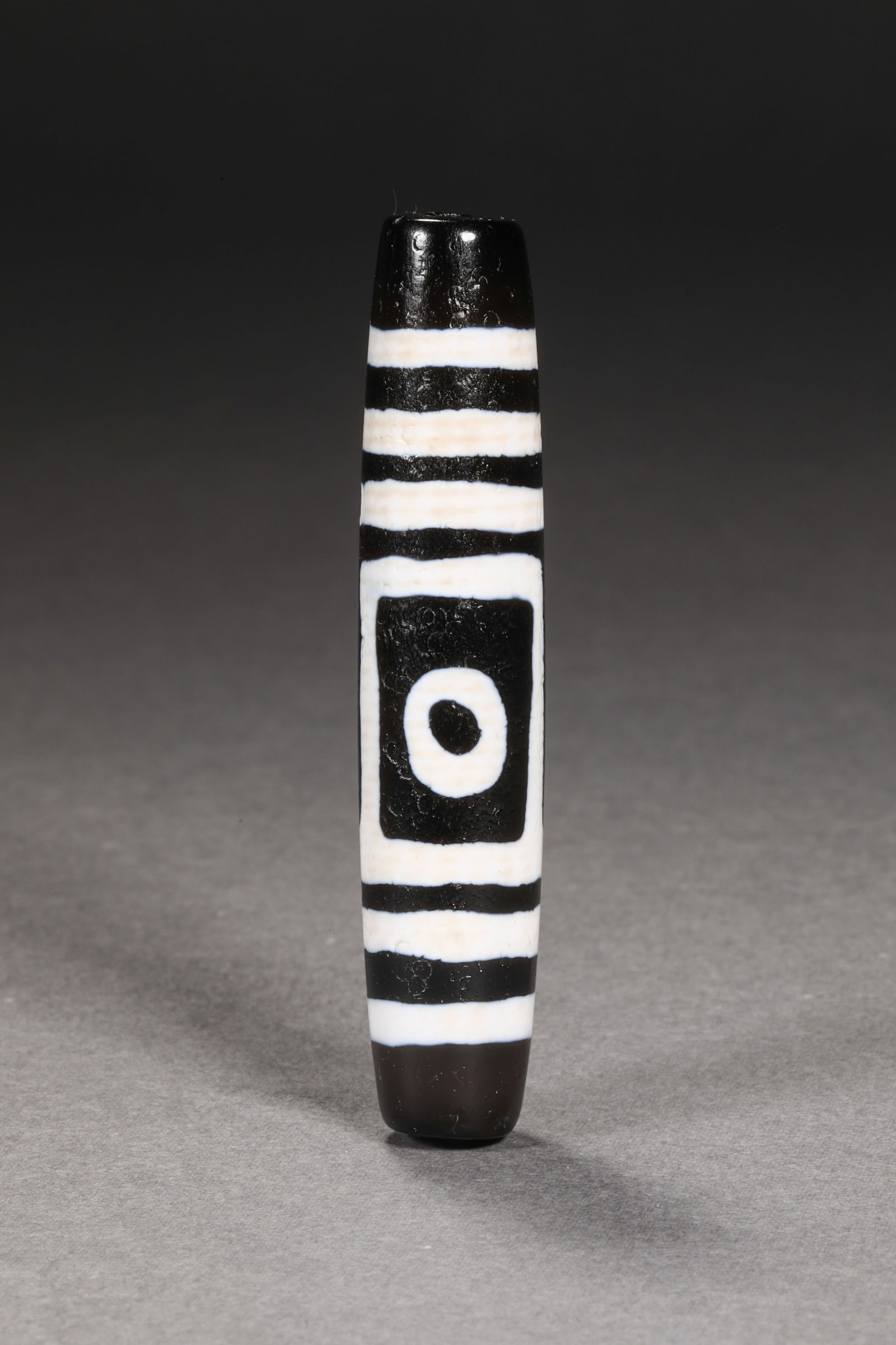 Ming Dynasty two-eyed dzi beads - 6