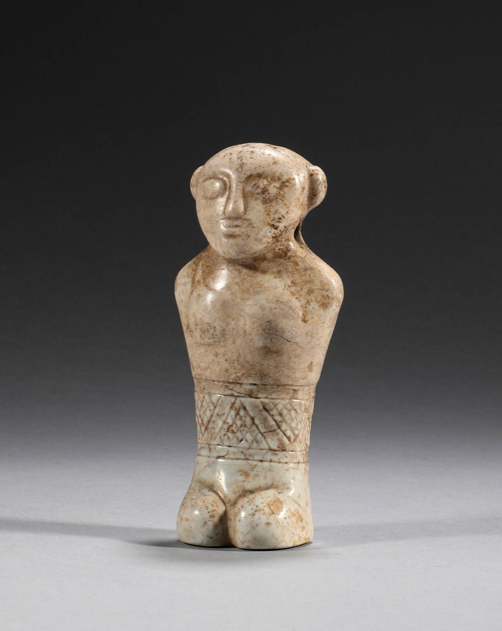 Before the Ming Dynasty, there were white figurines with chicken bones (1 of 7)