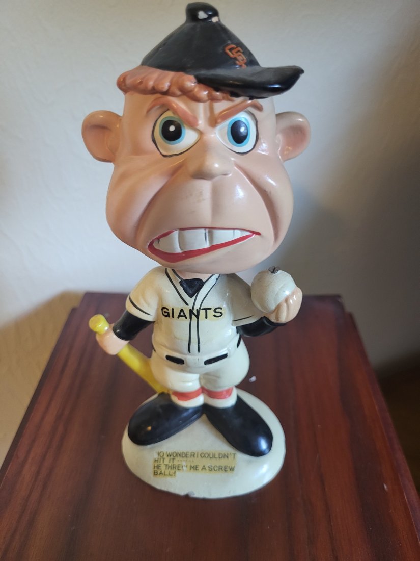 1960'S San Francisco Giants "WEIRDO" BOBBLE HEAD NODDER *EXTREMELY RARE* (1 of 5)