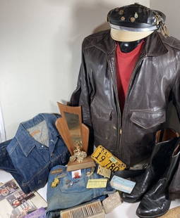 LGBTQ+ Homosexual Gay Men's Motorcycle Club Motorcyclist Archive: This a wonderfully complete archive of memorabilia to the San Francisco Bay Area Warlocks Gay Motorcycle Club. This club is a well known homosexual club that was started in 1960. This set came out of