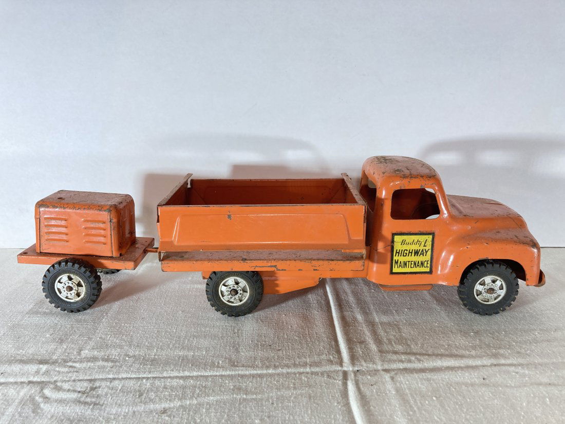 Vintage Buddy L Toys Pressed Steel Construction HIghway Maintanence (1 of 15)