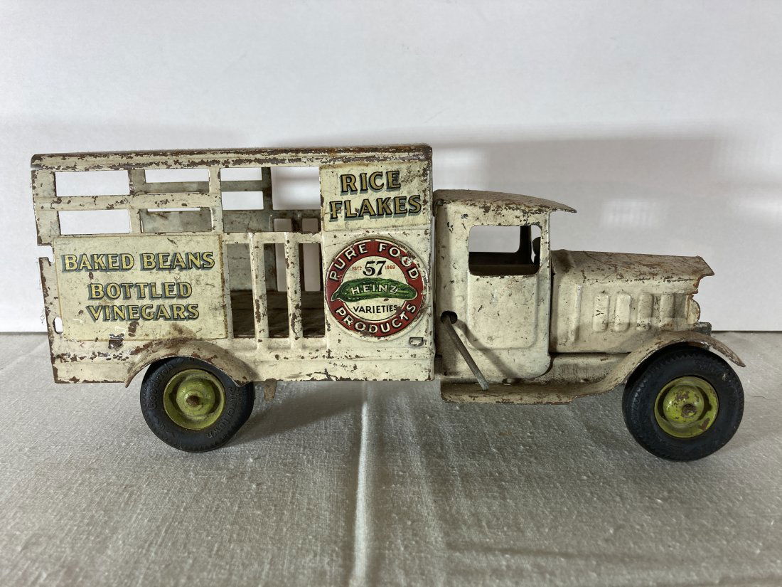 1930s Heinz 57 Metalcraft Pressed Steel Delivery Truck (1 of 9)
