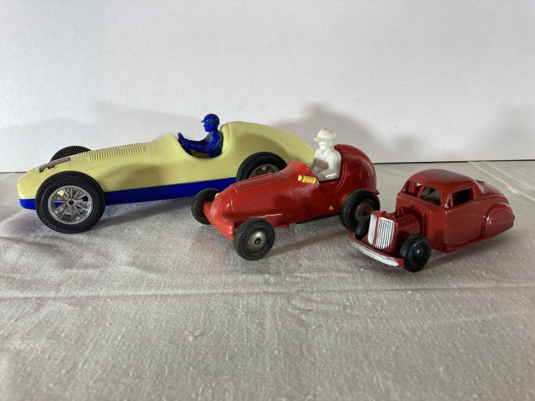 Lot of 3 Hot Rods Racers Racecar Toys: All in good used condition