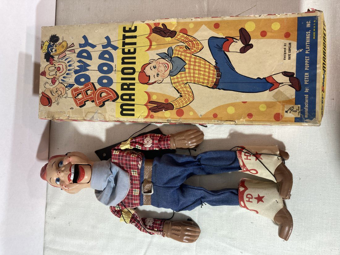 Vintage Howdy Doody Marionette Peter Puppet Play Things Toy (1 of 8)