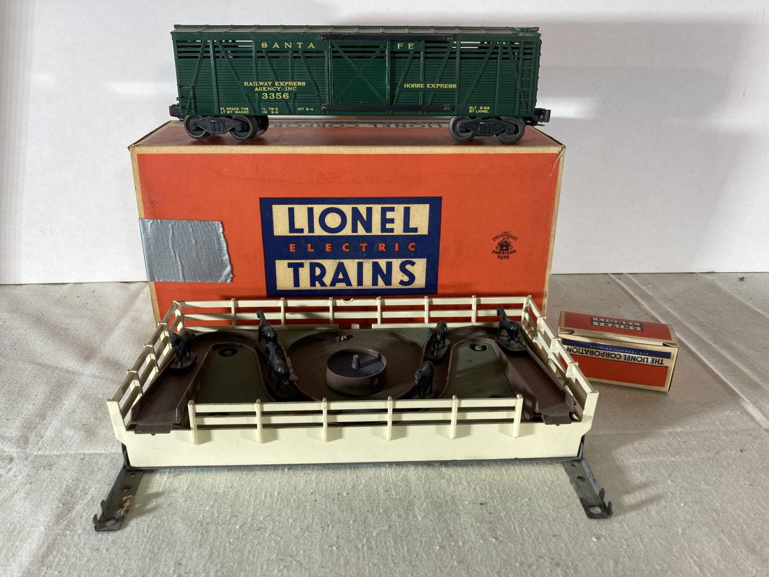 Lionel Electric Trains Accessory 3356 Operating Horse Coral (1 of 9)