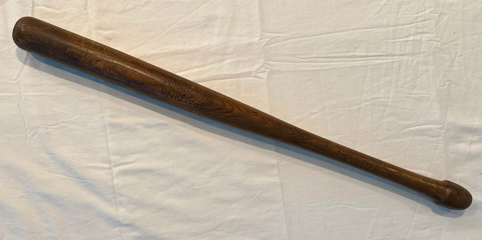 Antique 1915-1920 Spalding Mushroom Knob Baseball Bat (1 of 5)