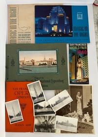 Lot of San Francisco Worlds Fair International Exposition Ephemera