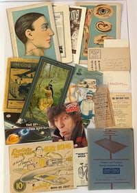 Lot of Antique Vintage Advertising Brochures and Booklets