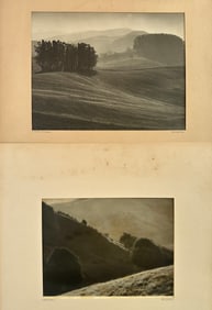 Two Karl August Baumgaertel California Landscape Photos