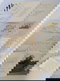 Group of General George S. Patton Family Ephemera Cards Invites