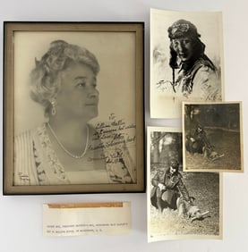 Signed Opera Star Ernestine Schumann-Heink Photo to Aviator Lillian Gatlin