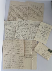 Antique Department of State and Army Letters to Cuba Pacification