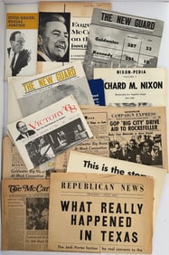 Group of Vintage 1960s Political Ephemera Campaign Publications