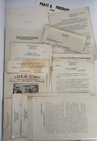 Lot of Vintage 1960s Official Party Platforms and Speeches Ephemera