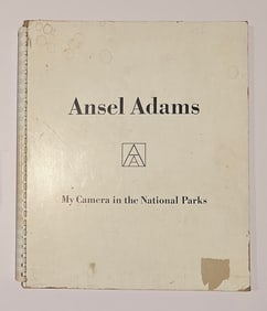 Vintage Signed Ansel Adams My Camera in the National Parks Photo Book