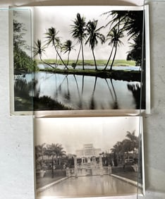 Original Hand Tinted Territory of Hawaii Scenery Photograph Picture Photo Lot