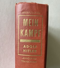 1940 American English Version Adolf Hitler Mein Kampf My Struggle Book