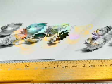 Vintage Dollhouse Miniature Shell Cups