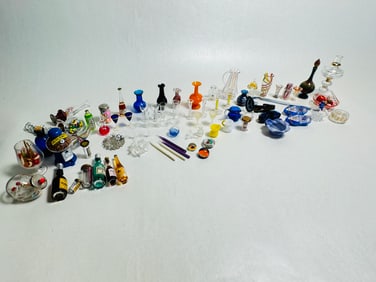 Vintage Dollhouse Miniature Drinkware & More