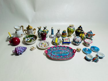 Vintage Dollhouse Miniature Household Limoges