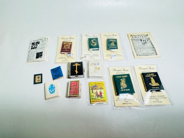 Vintage Dollhouse Miniature Book Lot Barbara Raheb
