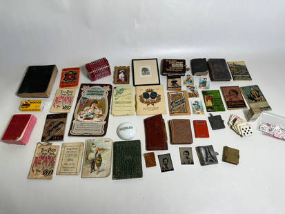 Vintage Dollhouse Miniature Books Paper Ephemera Lot: This is an very nice lot with an extensive array of finely detailed articles.