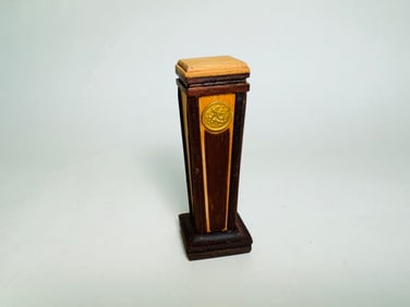 Vintage Handmade Dollhouse Furniture Signed Presidential Podium